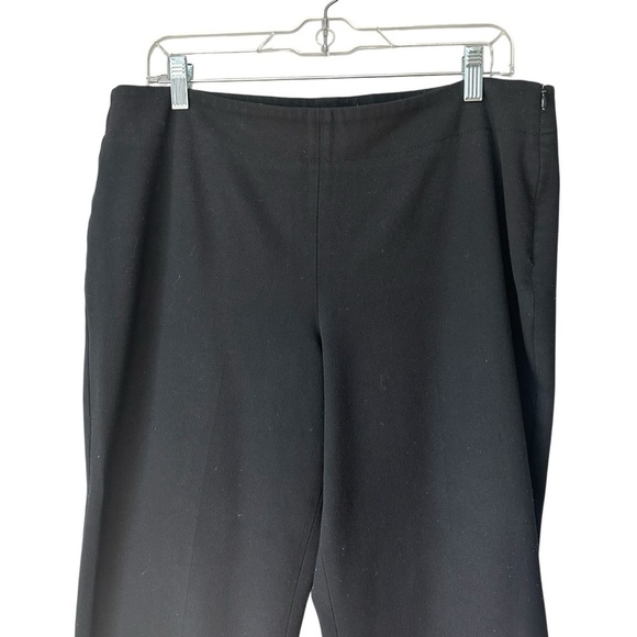 Talbots Heritage Black Side-Zipper Career Pants, Black, 14P - Picture 2 of 6